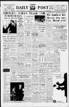 Liverpool Daily Post Wednesday 07 January 1959 Page 1