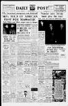 Liverpool Daily Post Wednesday 04 March 1959 Page 1