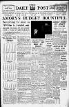 Liverpool Daily Post Wednesday 08 April 1959 Page 1
