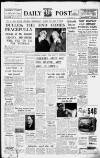 Liverpool Daily Post Monday 25 May 1959 Page 1