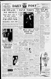 Liverpool Daily Post Friday 25 September 1959 Page 1
