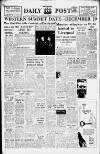Liverpool Daily Post Monday 02 November 1959 Page 1
