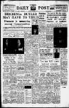 Liverpool Daily Post Saturday 12 December 1959 Page 1