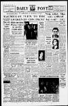 Liverpool Daily Post Wednesday 06 January 1960 Page 1