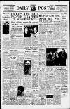 Liverpool Daily Post Saturday 16 January 1960 Page 1
