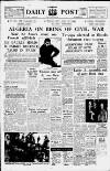 Liverpool Daily Post Monday 25 January 1960 Page 1