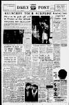 Liverpool Daily Post Monday 14 March 1960 Page 1