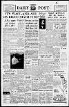 Liverpool Daily Post Saturday 02 April 1960 Page 1