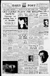 Liverpool Daily Post Wednesday 20 April 1960 Page 1