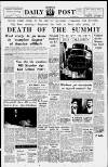 Liverpool Daily Post Wednesday 18 May 1960 Page 1