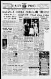 Liverpool Daily Post Monday 08 August 1960 Page 1