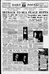 Liverpool Daily Post Wednesday 07 September 1960 Page 1