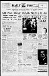 Liverpool Daily Post Friday 14 October 1960 Page 1