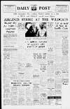 Liverpool Daily Post Thursday 05 January 1961 Page 1
