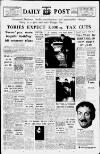 Liverpool Daily Post Thursday 12 January 1961 Page 1