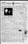 Liverpool Daily Post Tuesday 07 February 1961 Page 1