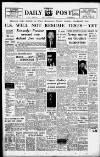 Liverpool Daily Post Friday 01 September 1961 Page 1
