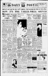 Liverpool Daily Post Monday 07 January 1963 Page 1