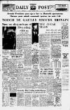 Liverpool Daily Post Tuesday 15 January 1963 Page 1