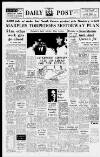 Liverpool Daily Post Friday 01 February 1963 Page 1