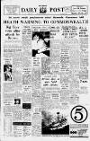 Liverpool Daily Post Wednesday 13 February 1963 Page 1