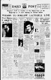 Liverpool Daily Post Friday 15 February 1963 Page 1
