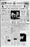 Liverpool Daily Post Tuesday 19 February 1963 Page 1