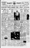 Liverpool Daily Post Monday 25 February 1963 Page 1