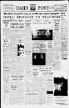 Liverpool Daily Post Wednesday 13 March 1963 Page 1