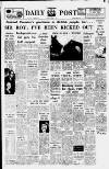 Liverpool Daily Post Monday 01 April 1963 Page 1