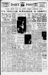 Liverpool Daily Post Thursday 11 April 1963 Page 1