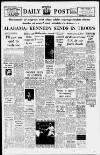 Liverpool Daily Post Monday 13 May 1963 Page 1