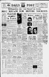 Liverpool Daily Post Monday 02 September 1963 Page 1