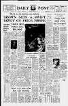 Liverpool Daily Post Wednesday 06 January 1965 Page 1