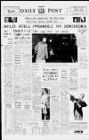 Liverpool Daily Post Monday 24 January 1966 Page 1