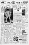 Liverpool Daily Post Friday 12 January 1968 Page 1