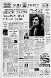 Liverpool Daily Post Tuesday 27 February 1968 Page 1