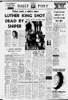 Liverpool Daily Post Friday 05 April 1968 Page 1