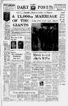 Liverpool Daily Post Saturday 07 September 1968 Page 1
