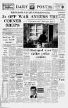 Liverpool Daily Post Tuesday 24 September 1968 Page 1