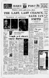 Liverpool Daily Post Thursday 10 October 1968 Page 1