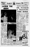 Liverpool Daily Post Monday 21 October 1968 Page 1