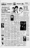 Liverpool Daily Post Monday 09 December 1968 Page 1