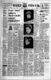 Liverpool Daily Post Wednesday 22 January 1969 Page 1