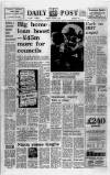 Liverpool Daily Post Wednesday 05 November 1969 Page 1