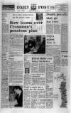 Liverpool Daily Post Thursday 06 November 1969 Page 1