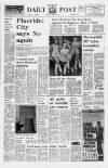 Liverpool Daily Post Thursday 13 November 1969 Page 1