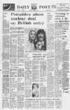 Liverpool Daily Post Monday 15 December 1969 Page 1