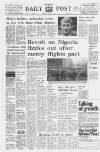 Liverpool Daily Post Wednesday 10 December 1969 Page 1