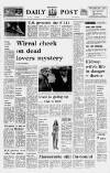 Liverpool Daily Post Saturday 03 January 1970 Page 1